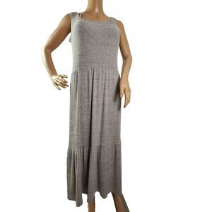 Daily Ritual Heathered Grey Dress Anthropologie Size S Super Soft
